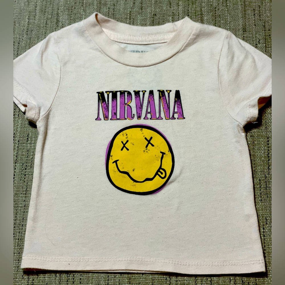 Nirvana band tee